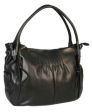 Кожаная сумка Palio, цвет: черный 10375LA 2010 г инфо 5397w.