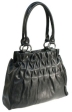Кожаная сумка Eleganzza, цвет: черный ZX - 1412 2008 г инфо 5418w.