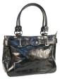 Кожаная сумка Eleganzza, цвет: черный Z72B - 9217 2008 г инфо 5443w.